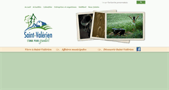 Desktop Screenshot of municipalite.saint-valerien.qc.ca